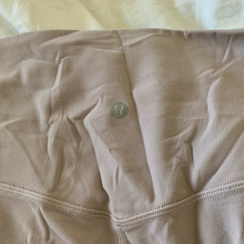 dusty rose lululemon leggings